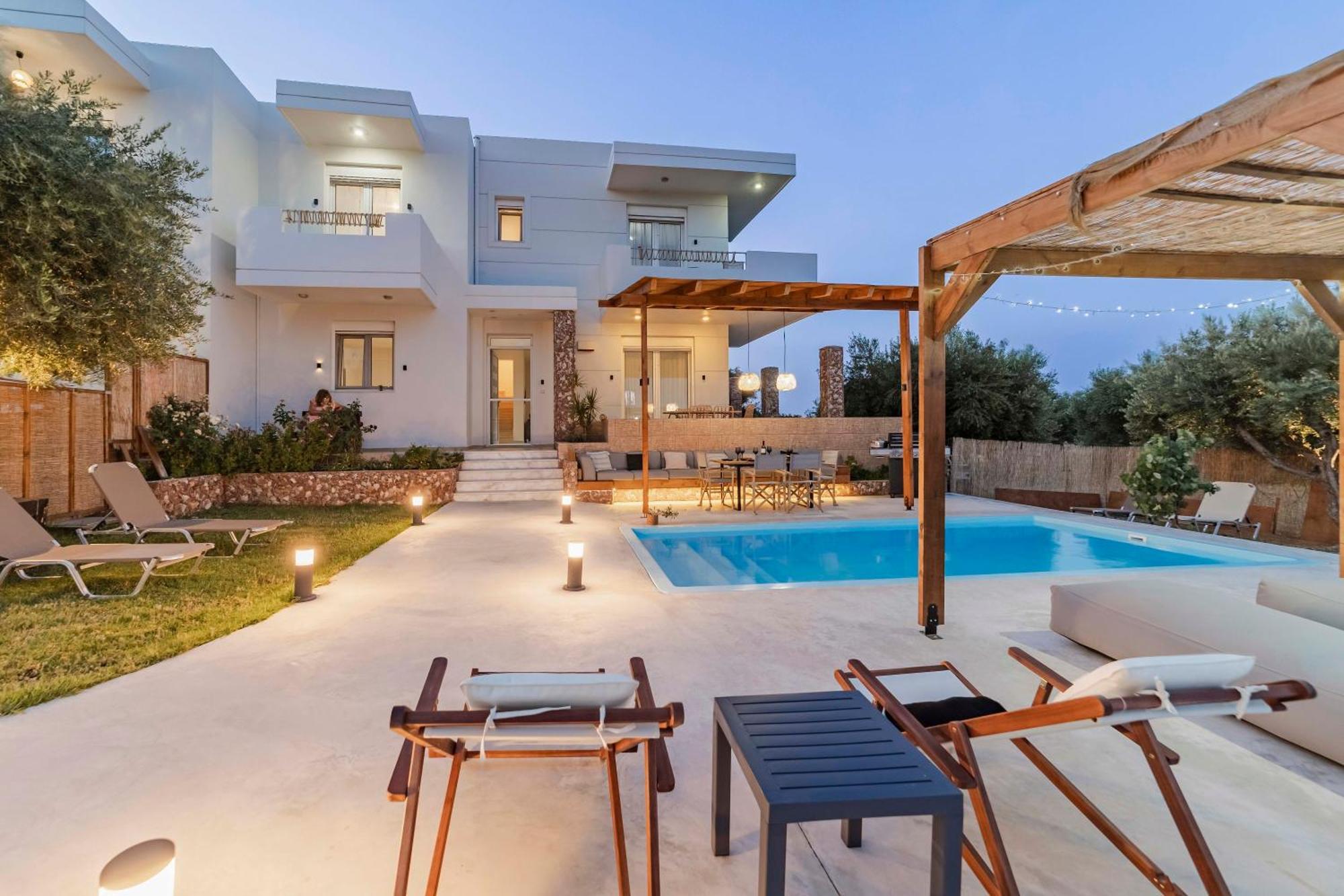 Villa Tranquility Psinthos Exteriér fotografie