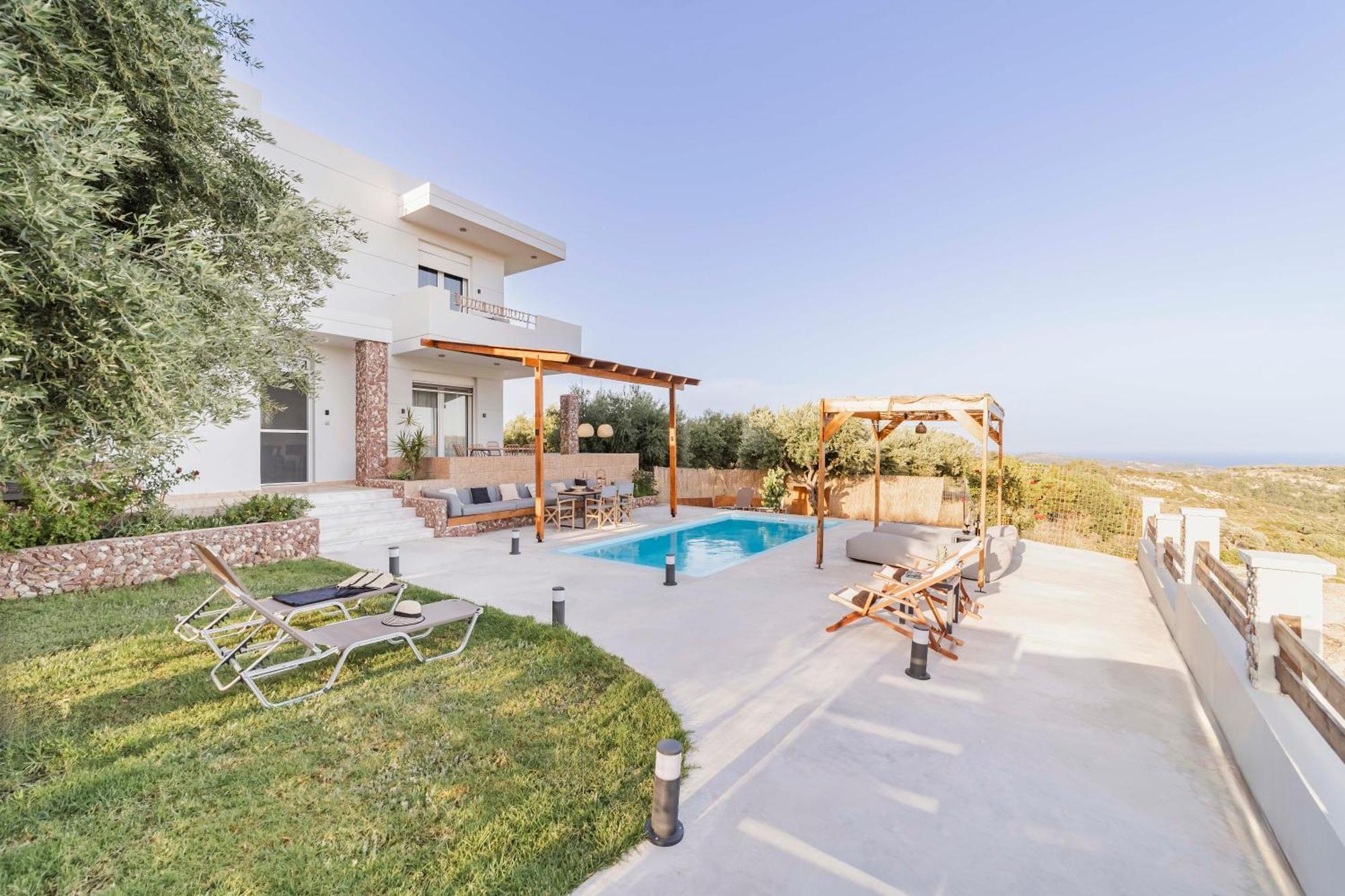 Villa Tranquility Psinthos Exteriér fotografie