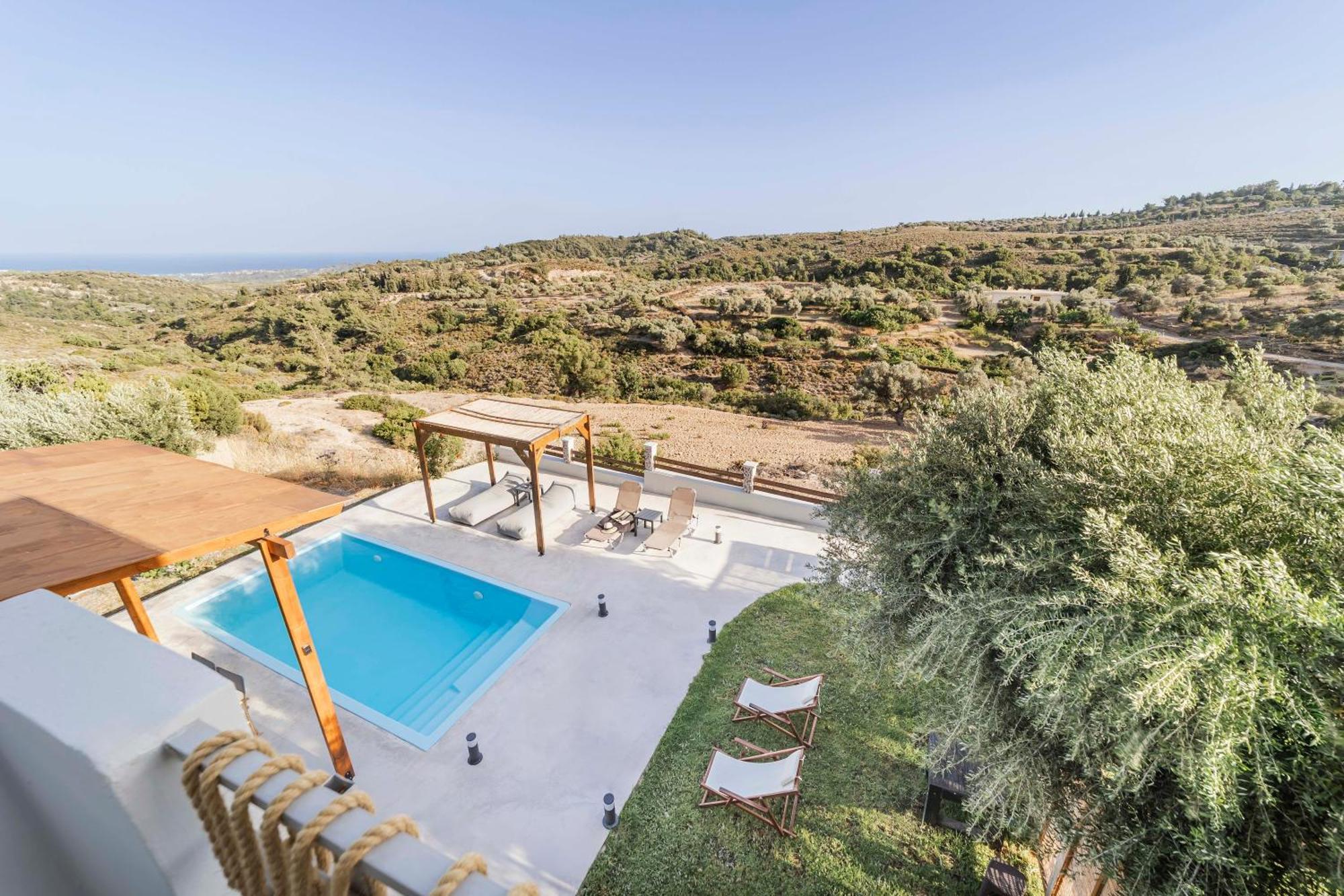 Villa Tranquility Psinthos Exteriér fotografie