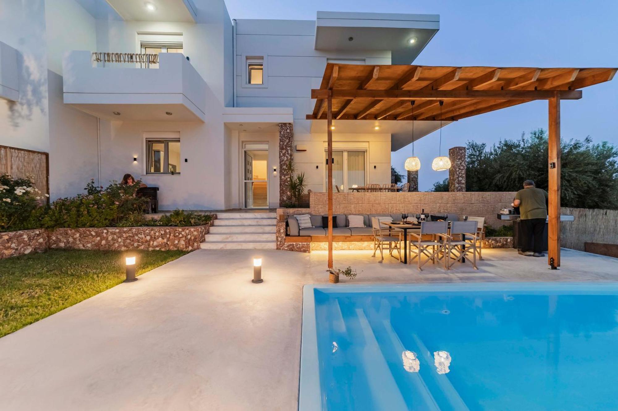 Villa Tranquility Psinthos Exteriér fotografie