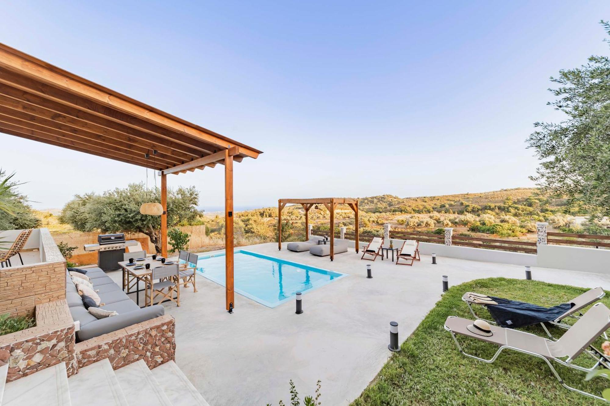 Villa Tranquility Psinthos Exteriér fotografie