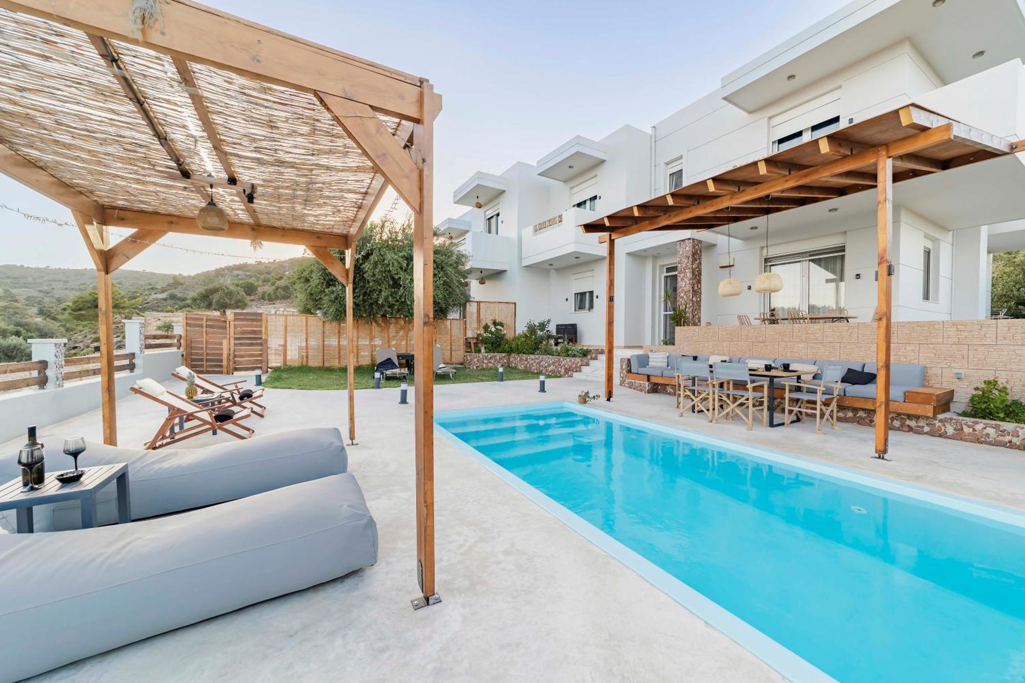 Villa Tranquility Psinthos Exteriér fotografie